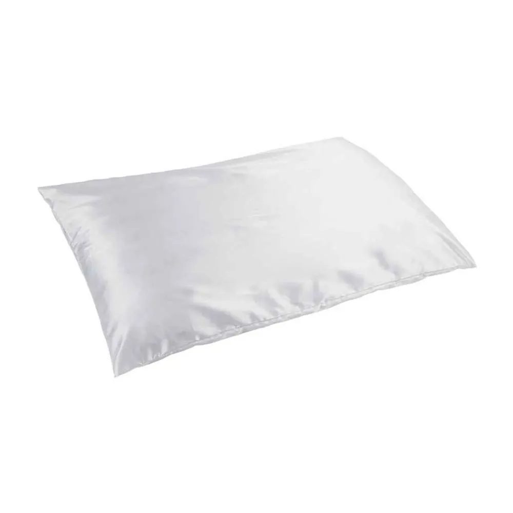 Towel City Satin Pillowcase in White