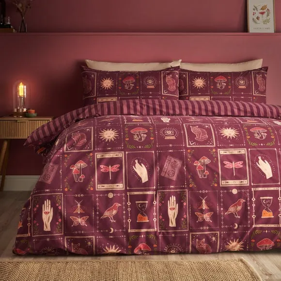 Catherine Lansfield Enchanted Witchcraft Polycotton Duvet Cover & Pillowcase Set 1