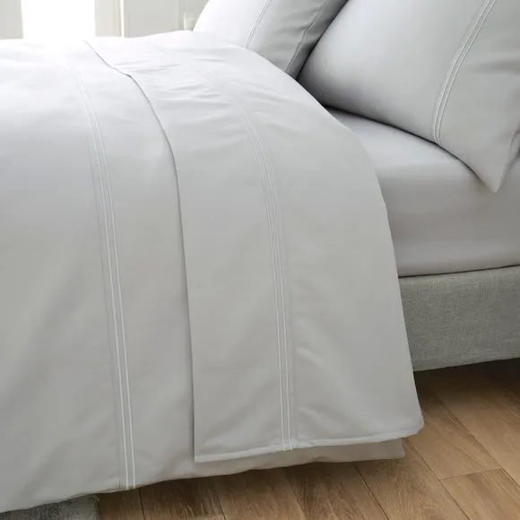 Dorma Egyptian Cotton Sateen 1200 Thread Count Flat Sheet