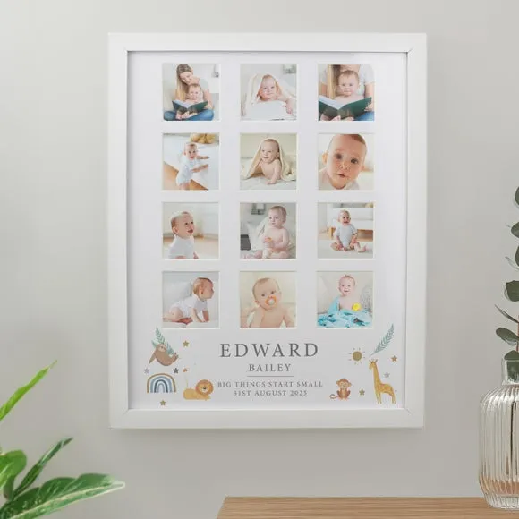 Personalised Animal Multi Photo Frame 2