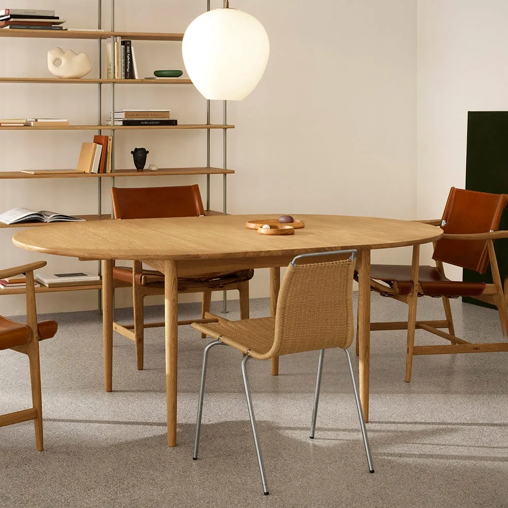 Carl Hansen & Son BM0121 Extension Leaf Soap Oak 120 x 60cm 4