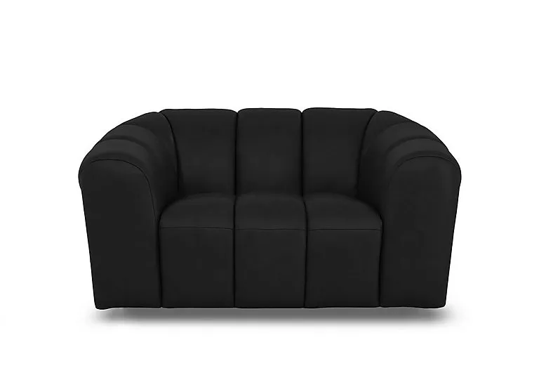Rhianna Leather Cuddler Chair