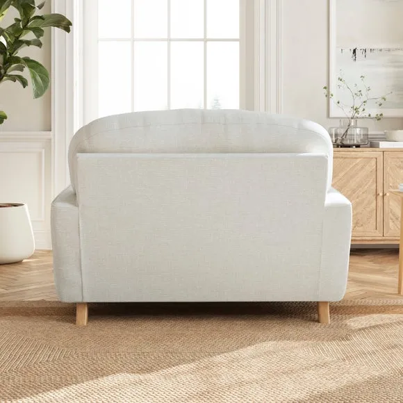 Martha Chenille Soft Texture Snuggle Chair 4