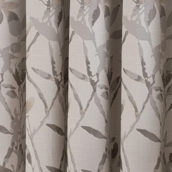 Zen Jacquard Pencil Pleat Curtains 3