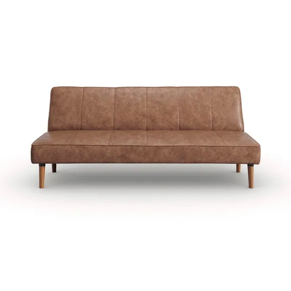 Niko Soft Faux Leather Clic Clac Sofa Bed 6