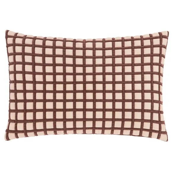 Furn. Softie Grid Rectangle Cushion 2