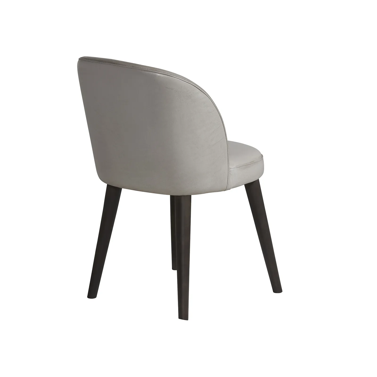 Pure Furniture Reyna Dining Chair, Grey Leather | Barker & Stonehouse 6