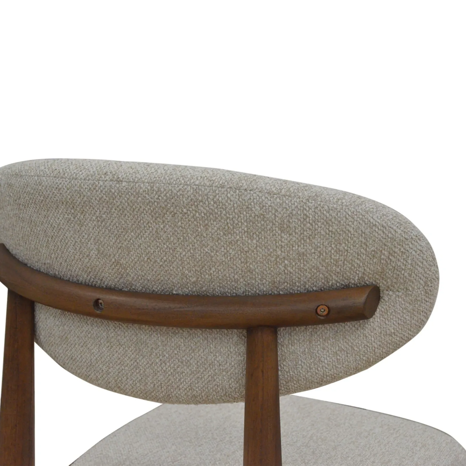 Laroque Dining Chair, Grey Fabric | Barker & Stonehouse 5