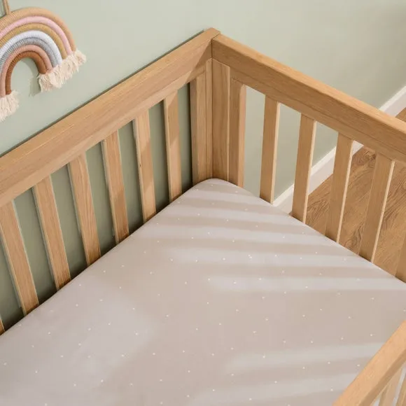 Clair de Lune Pack of 2 Jungle Dream Cot Bed Sheets 2