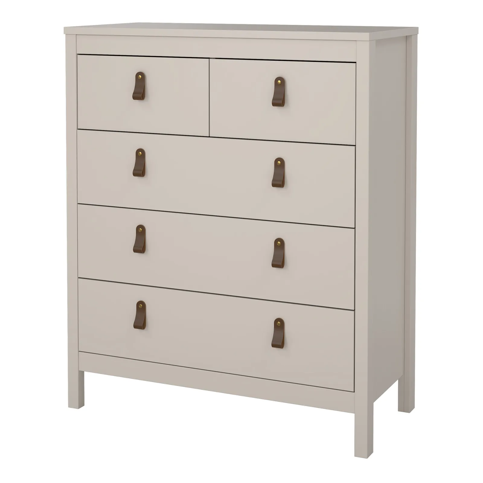 Furniture To Go Barcelona Chest 3+2 Drawers in Cashmere in Beige 4