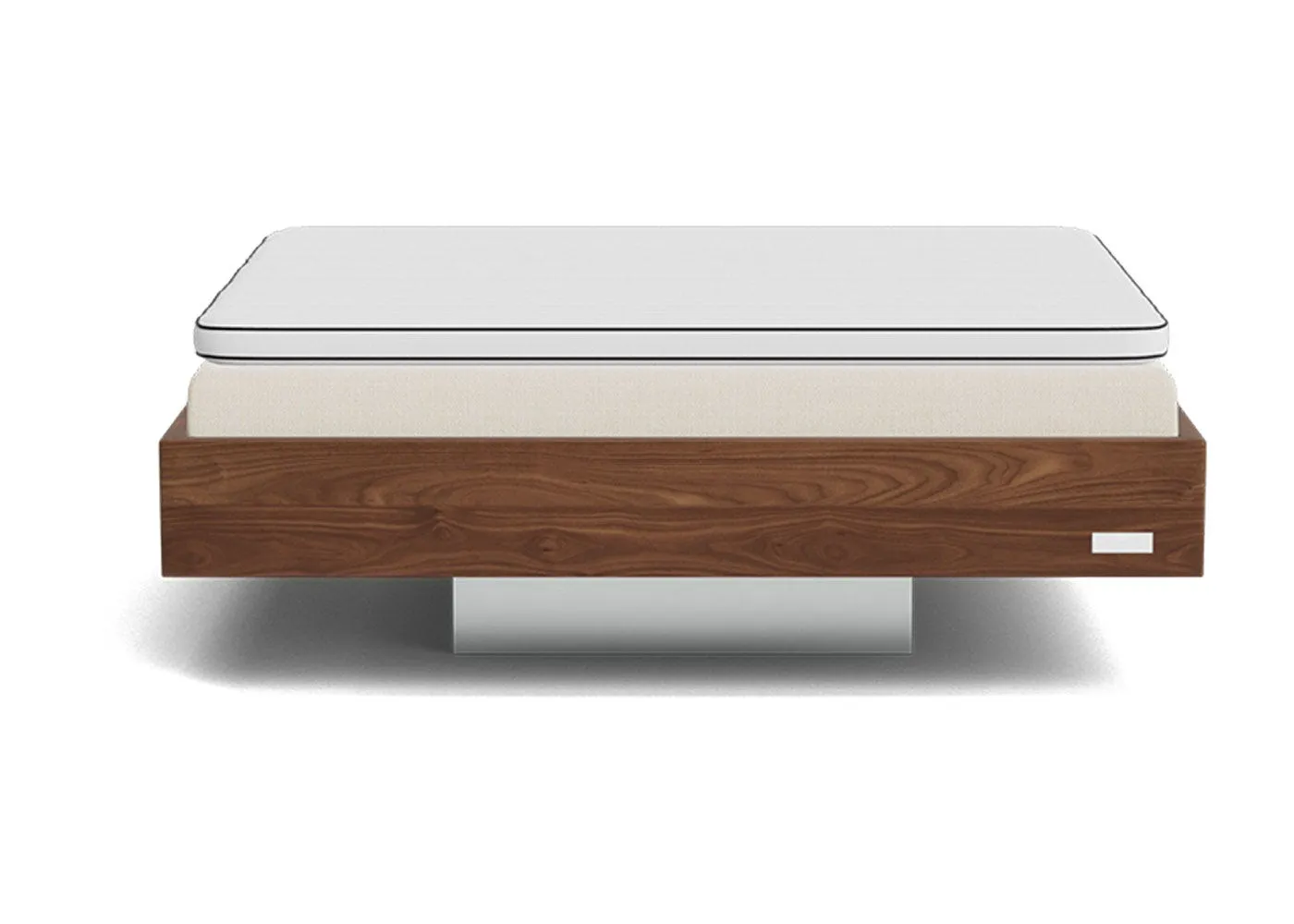 Carpe Diem Beds Hällsö Bed Set Super King Medium Lilla Mat Prestige Topper Walnut Loop Oyster 1