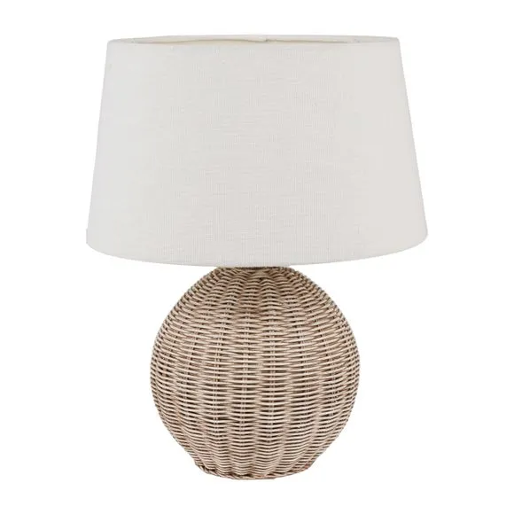 Raffles Rattan Table Lamp 2