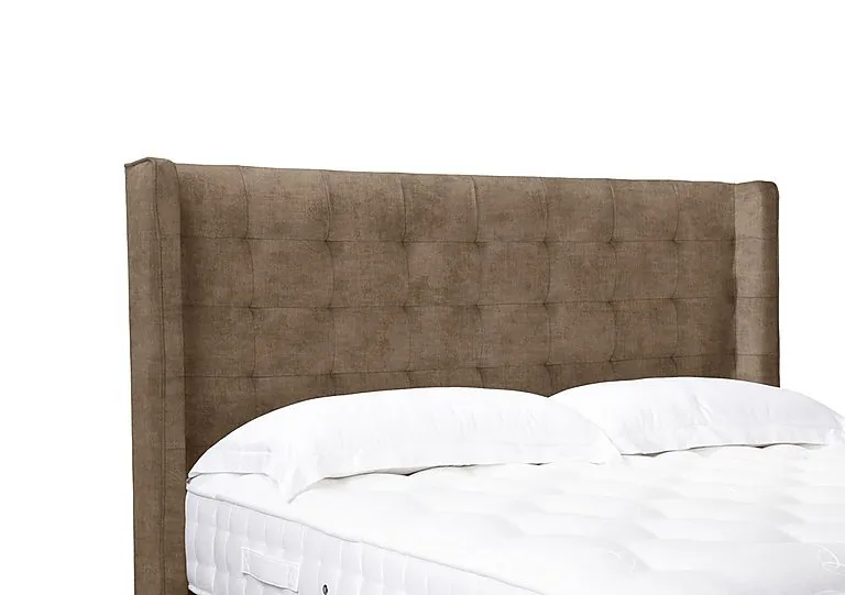 Artisan Collection Onyx High Floor Standing Headboard - Single - Lace Caramel