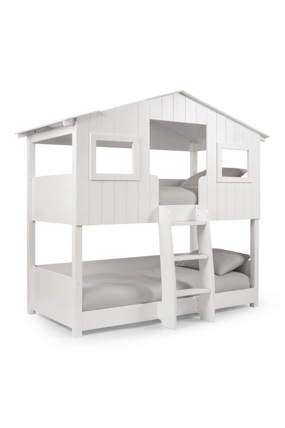 Julian Bowen Willow Single White Treehouse Bunk Bed 2