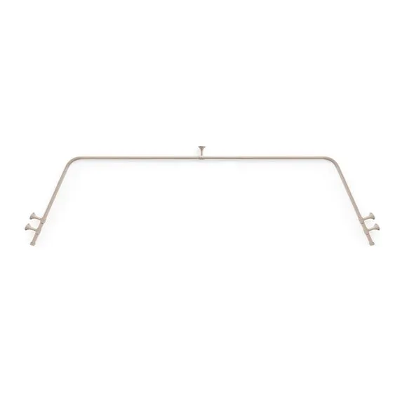 Trinity Metal Bay Curtain Pole 3