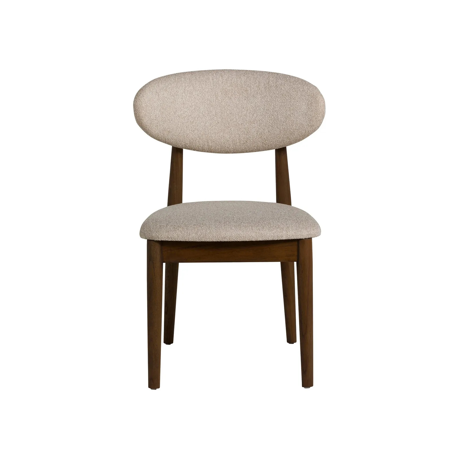 Leda Dining Chair, Grey Fabric | Barker & Stonehouse 3