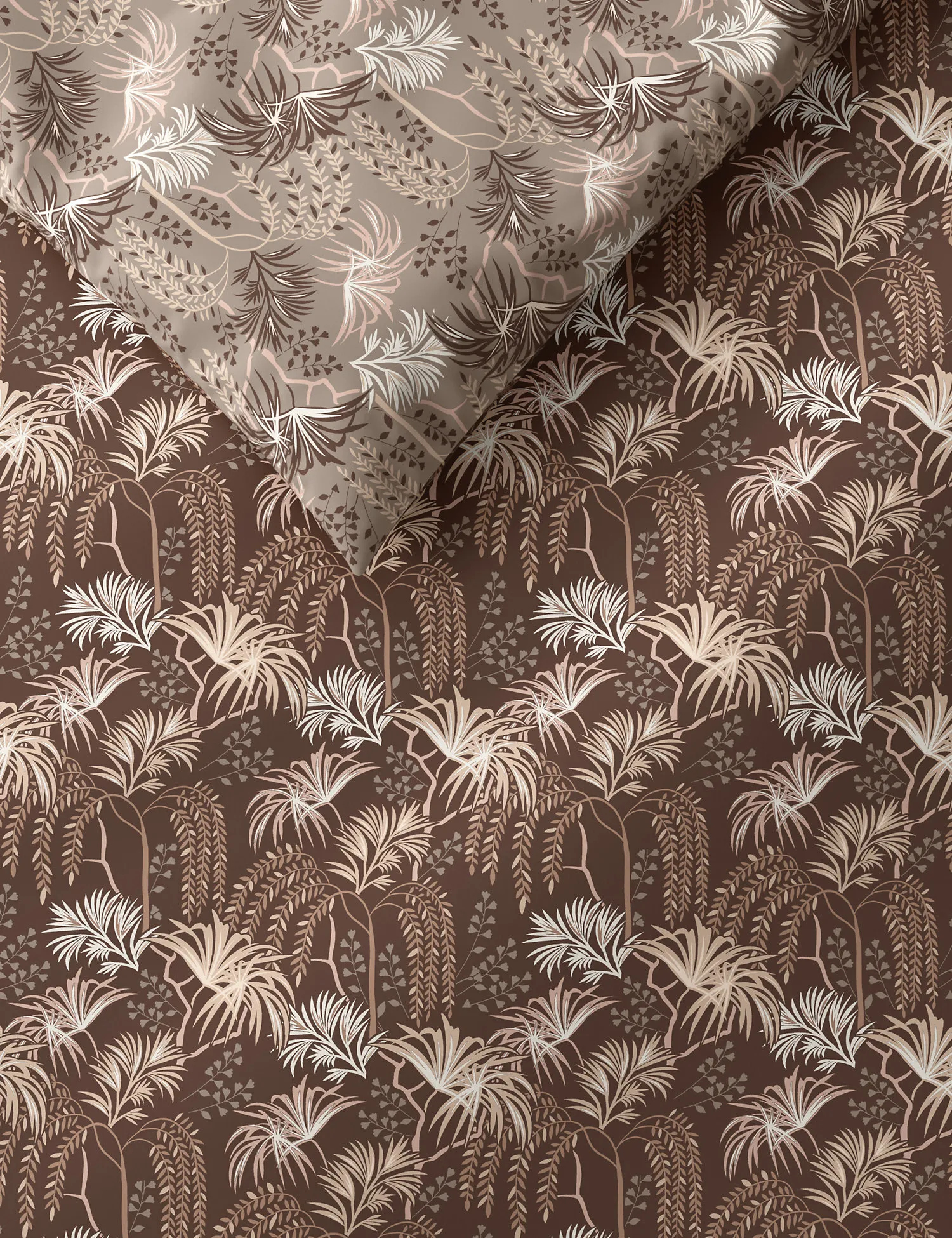M&S Pure Cotton Palm Bedding Set