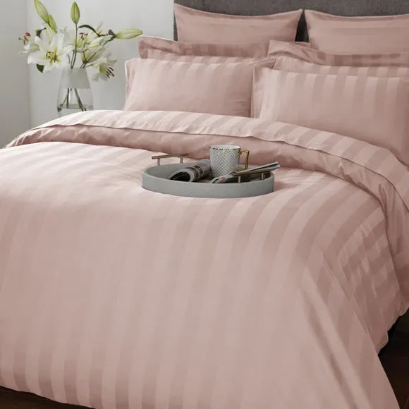 Hotel Stripe 230 Thread Count 100% Cotton Duvet Cover 2