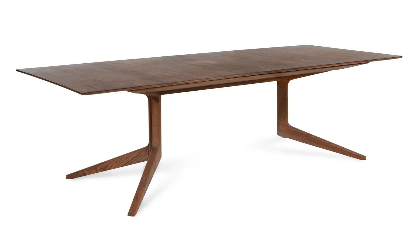 Heal's Light Extending Dining Table Walnut 1