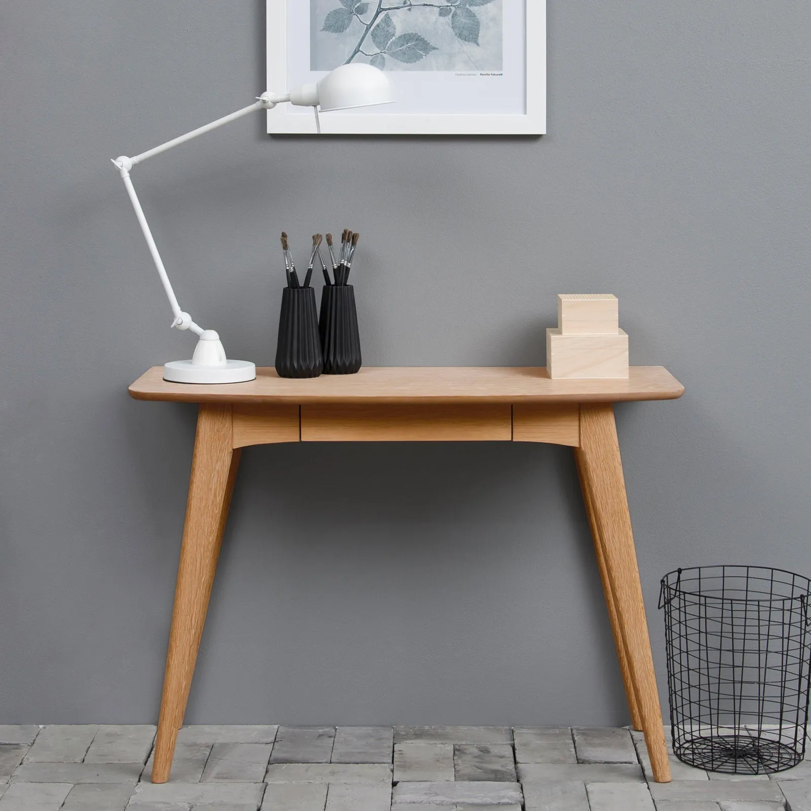 Furniture To Go Woodstock Office Desk in Oak in Light Oak 5