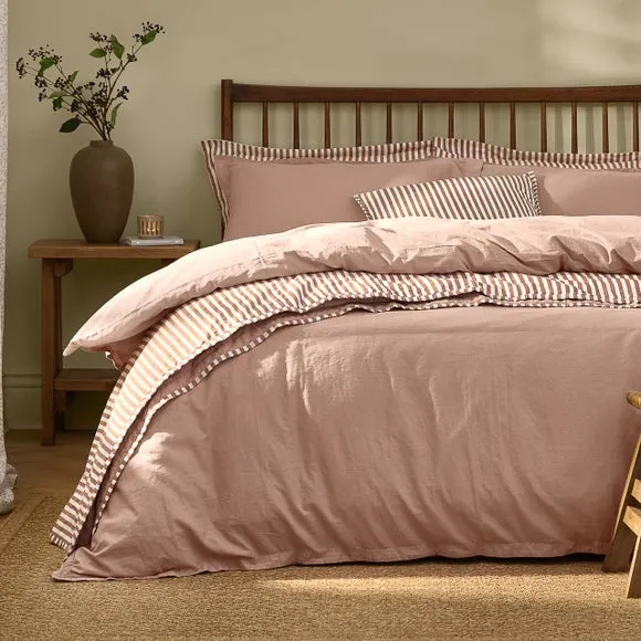 Yard Hebden Washed Cotton Duvet Cover & Pillowcase Set 4
