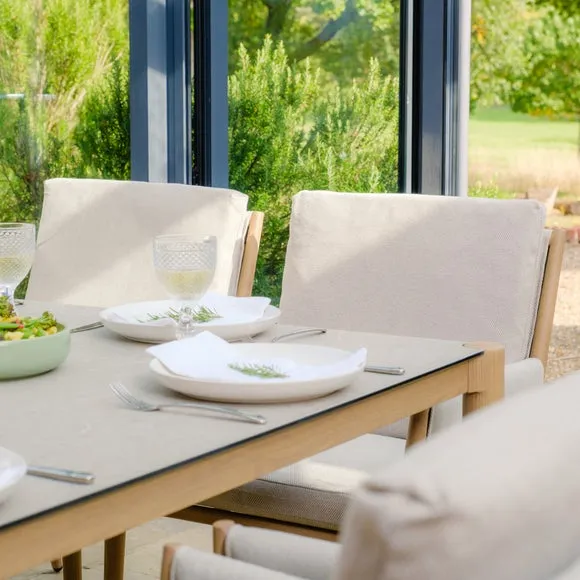 Maze Burford 8 Seater Square Garden Dining Set 5