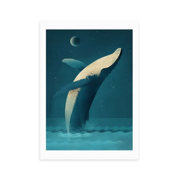 East End Prints Humpback Whale Print 2