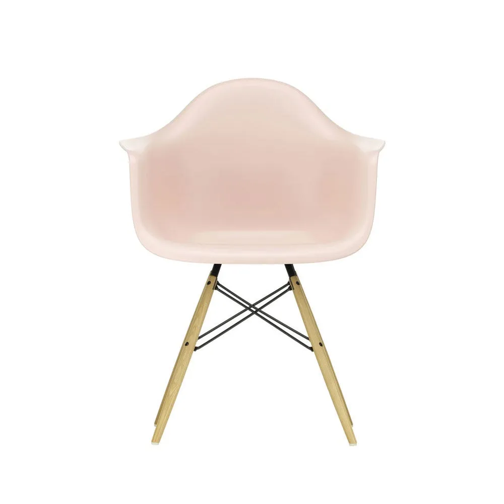 Vitra Eames DAW Armchair New Height Pale Rose Ash Honey Base 2