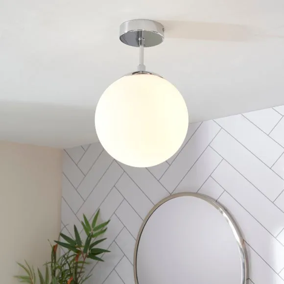 Sfera Bathroom Flush Ceiling Light 1