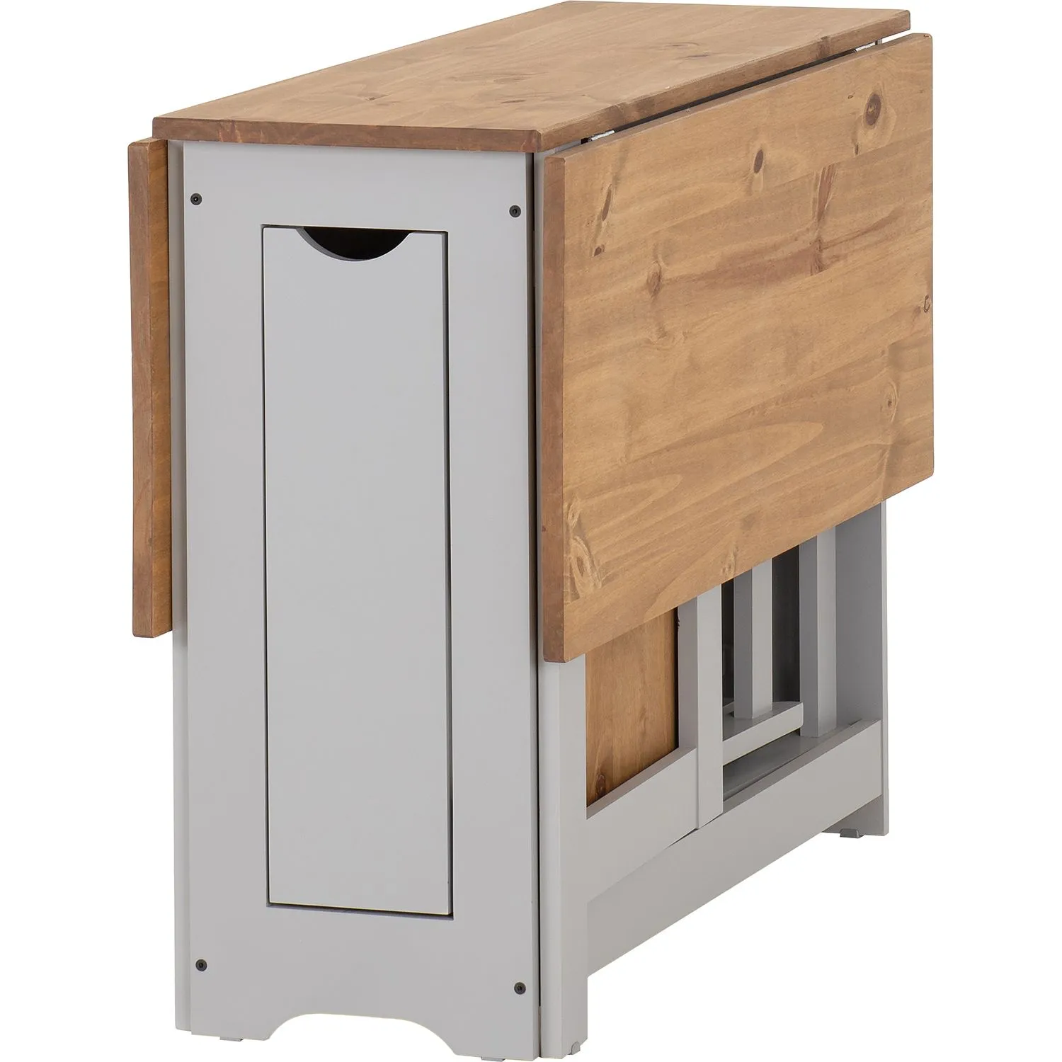 Seconique Santos Butterfly Dining Set in Grey 4