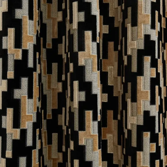 Lori Velvet Eyelet Curtains 3