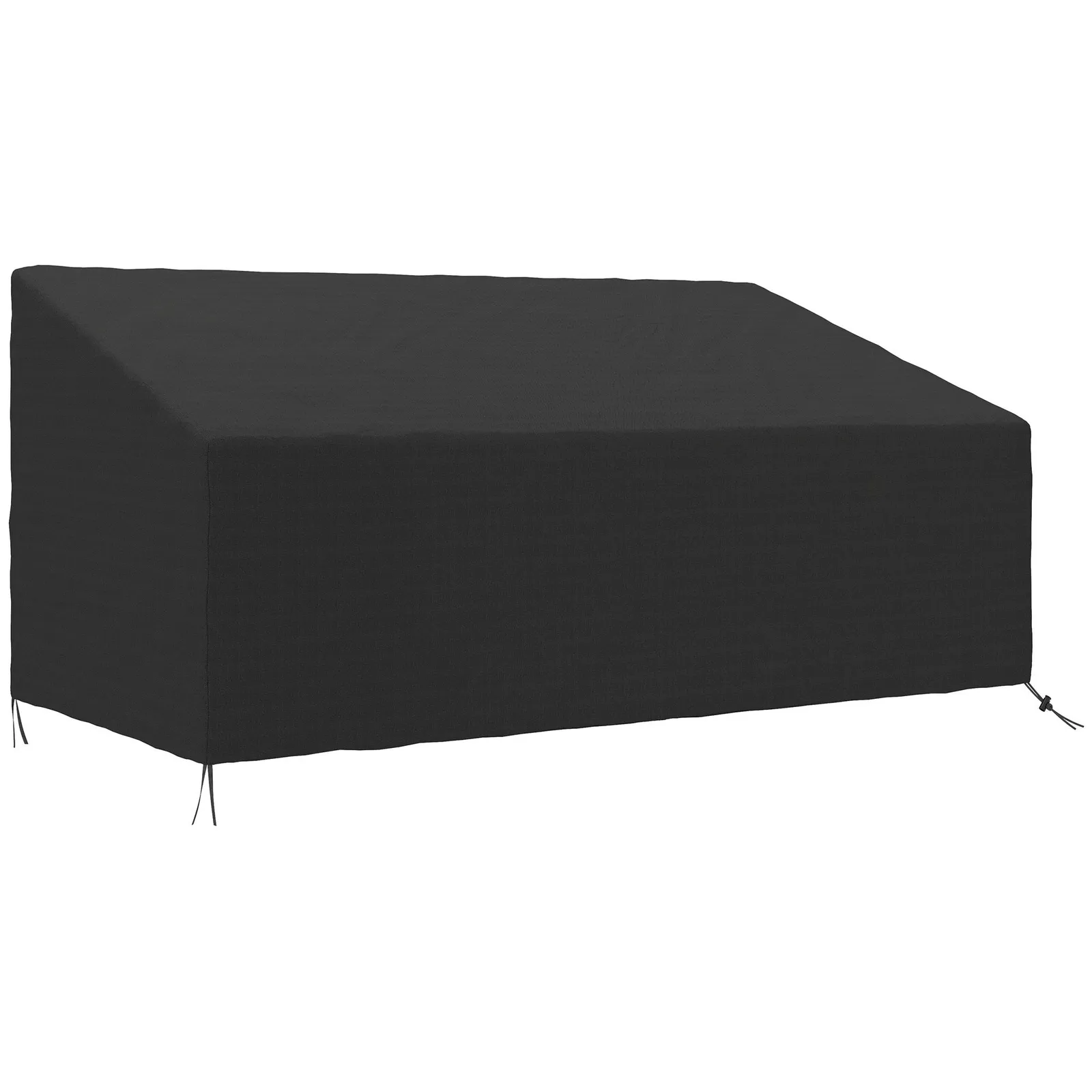 OUTSUNNY 3 Seater Rain Cover Garden Sofa Chair Bench Protector 218x111x101cm in Black 2