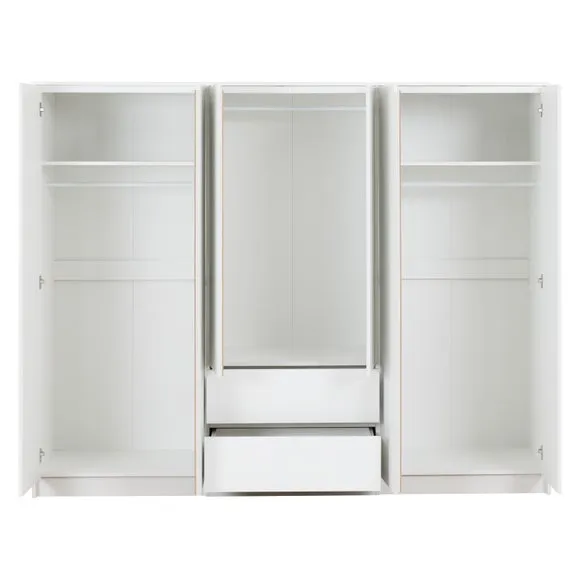 Walker 6 Door 2 Drawer Wardrobe 5