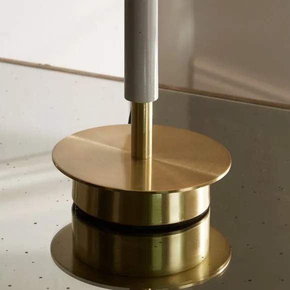 Midland Marble Effect Table Lamp 4