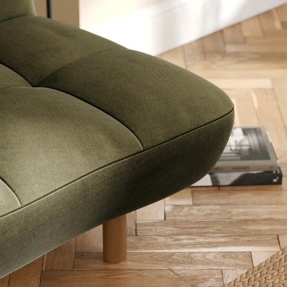 Tayla Velvet Clic Clac Sofa Bed 4