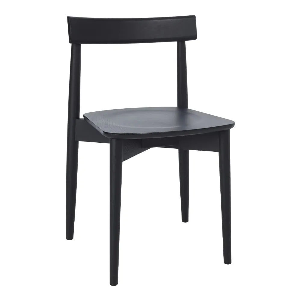 Ercol Lara Dining Chair in Black Ash 2