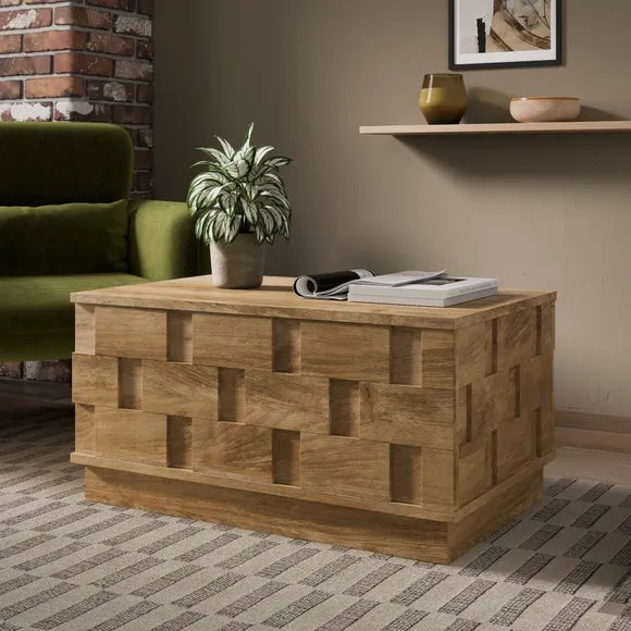Watson Storage Coffee Table, Wood Effect 1