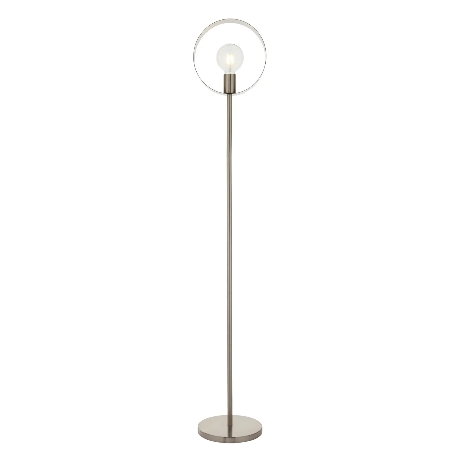Vogue Circ Floor Lamp Nickel