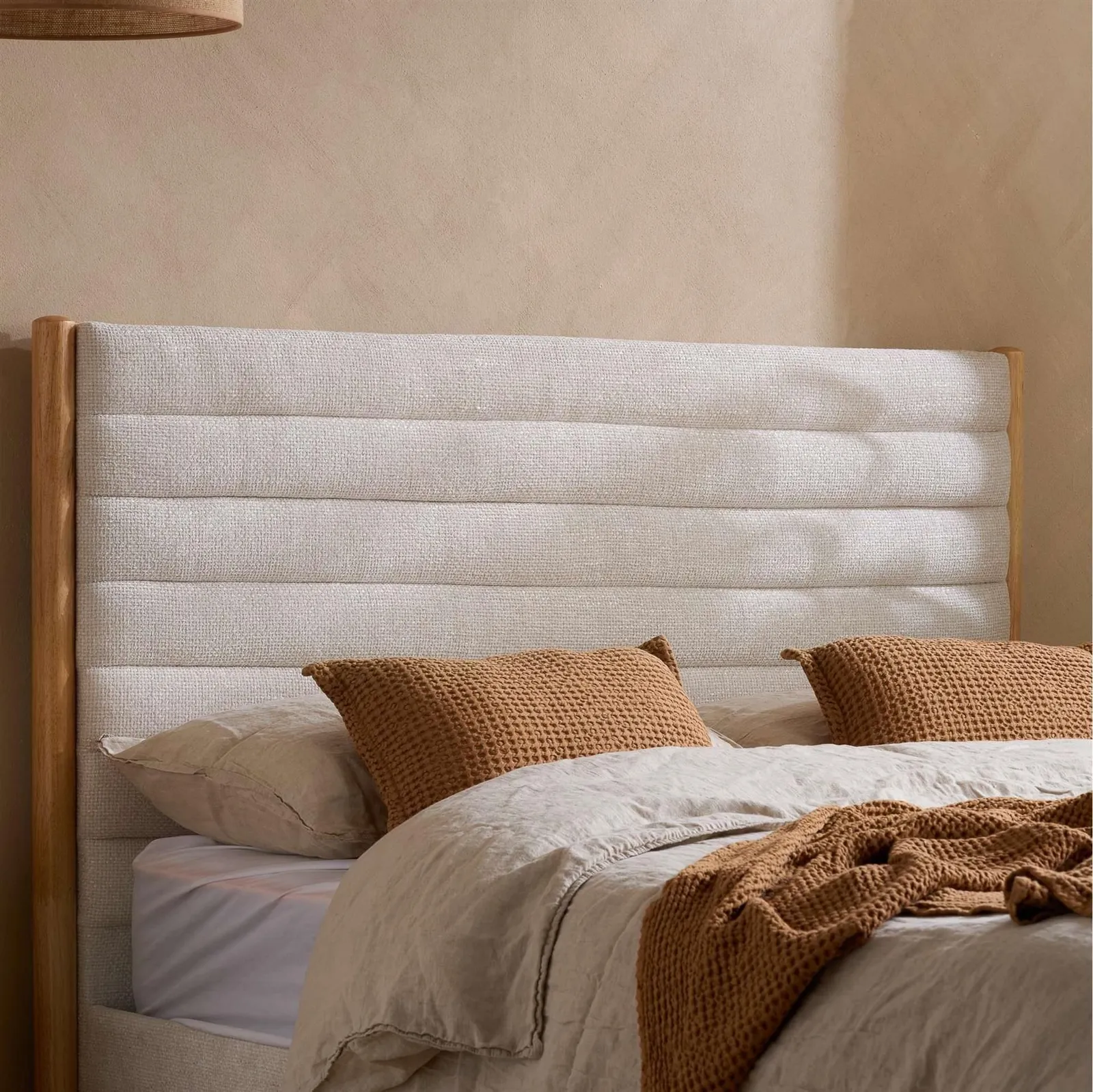 Birlea Arabella Grey Velvet Fabric & Wooden Drawer Storage Bed Frame Double in Light Grey 3