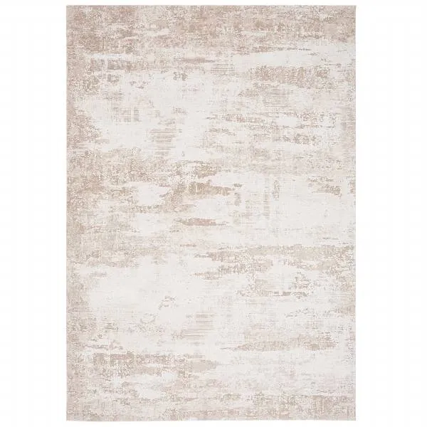 Astral Rug In Beige - 8mm Pile - 100% Acrylic - Machine Woven In Turkey - W120 x D180cm