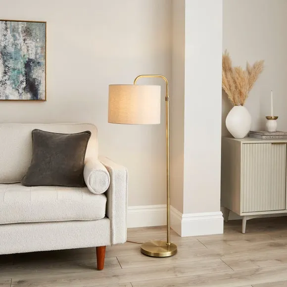 Novie Arched Adjustable Arc Floor Lamp 3