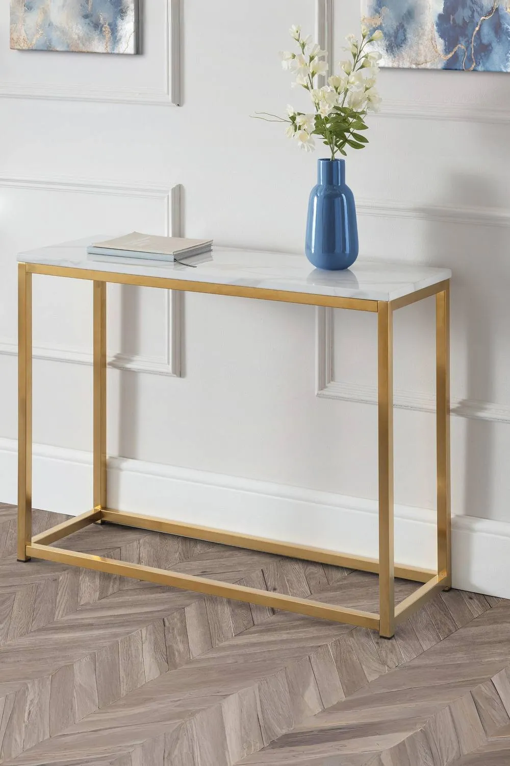 Julian Bowen Scala Console Table in Gold