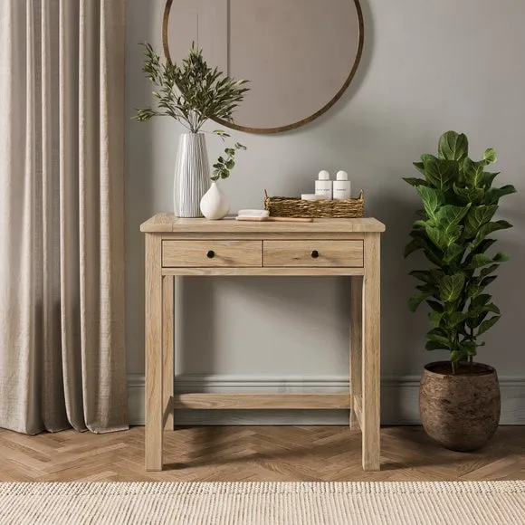 Olney 2 Drawer Compact Dressing Table 1