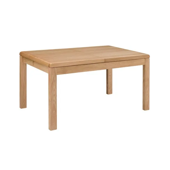 Curve 6 Seater Dining Table, Oak 2