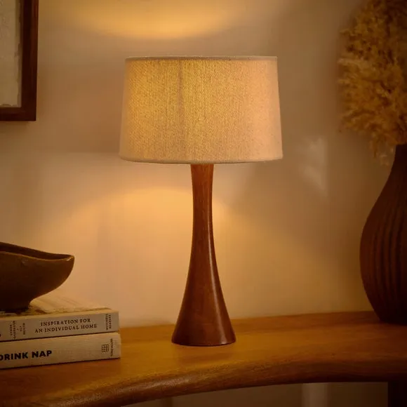 Nala Mango Wood Table Lamp 2