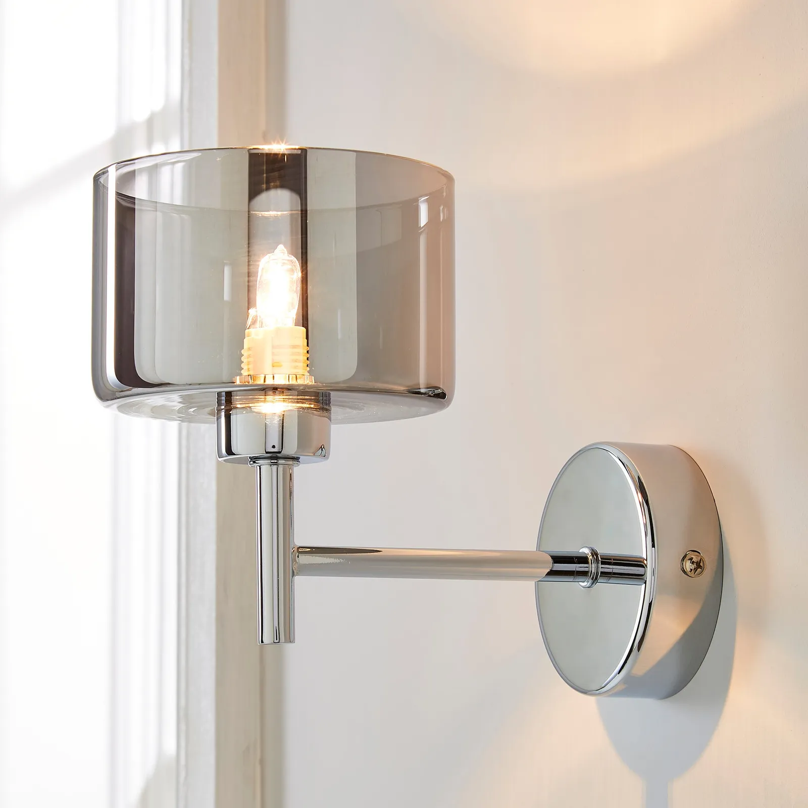 Elsie Wall Light Chrome Silver