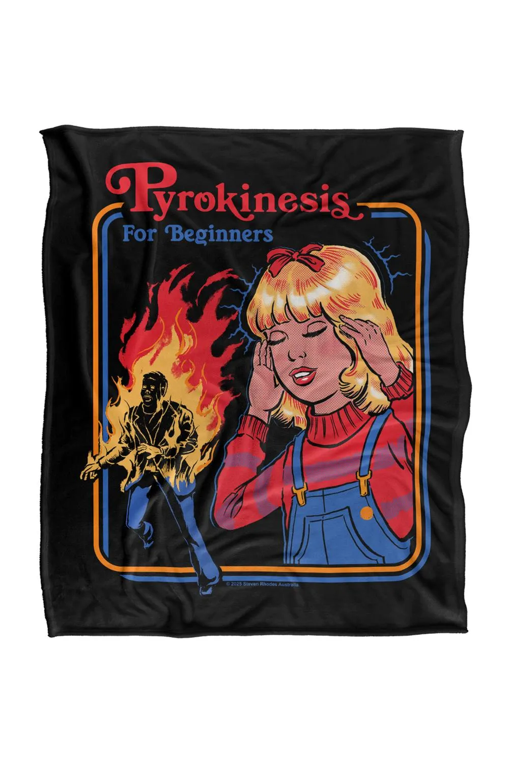 Steven Rhodes Pyrokinesis Silky Touch Super Soft Throw Blanket