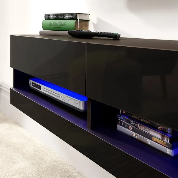 Galicia LED Floating Wall TV Unit for TVs up to 55" 2