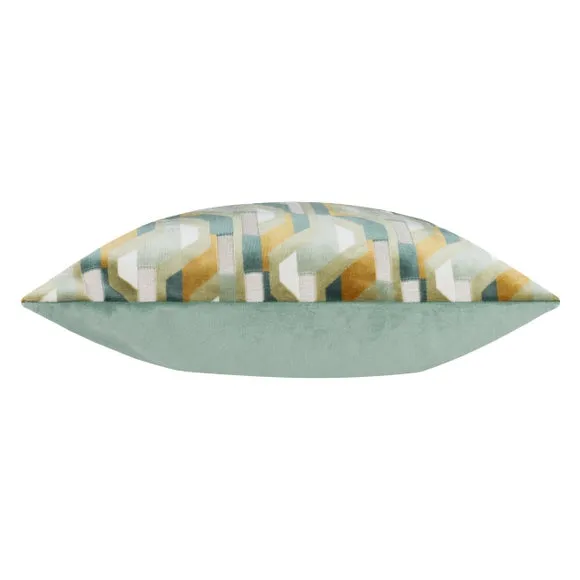 Furn. Metro Prism Velvet Square Cushion 4