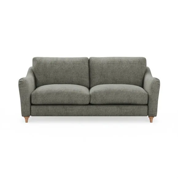 Hattie Tonal Plush Chenille 3 Seater Sofa 2